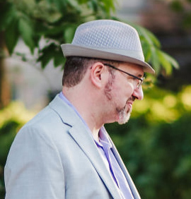 Jonathan Penton at an anniversary party